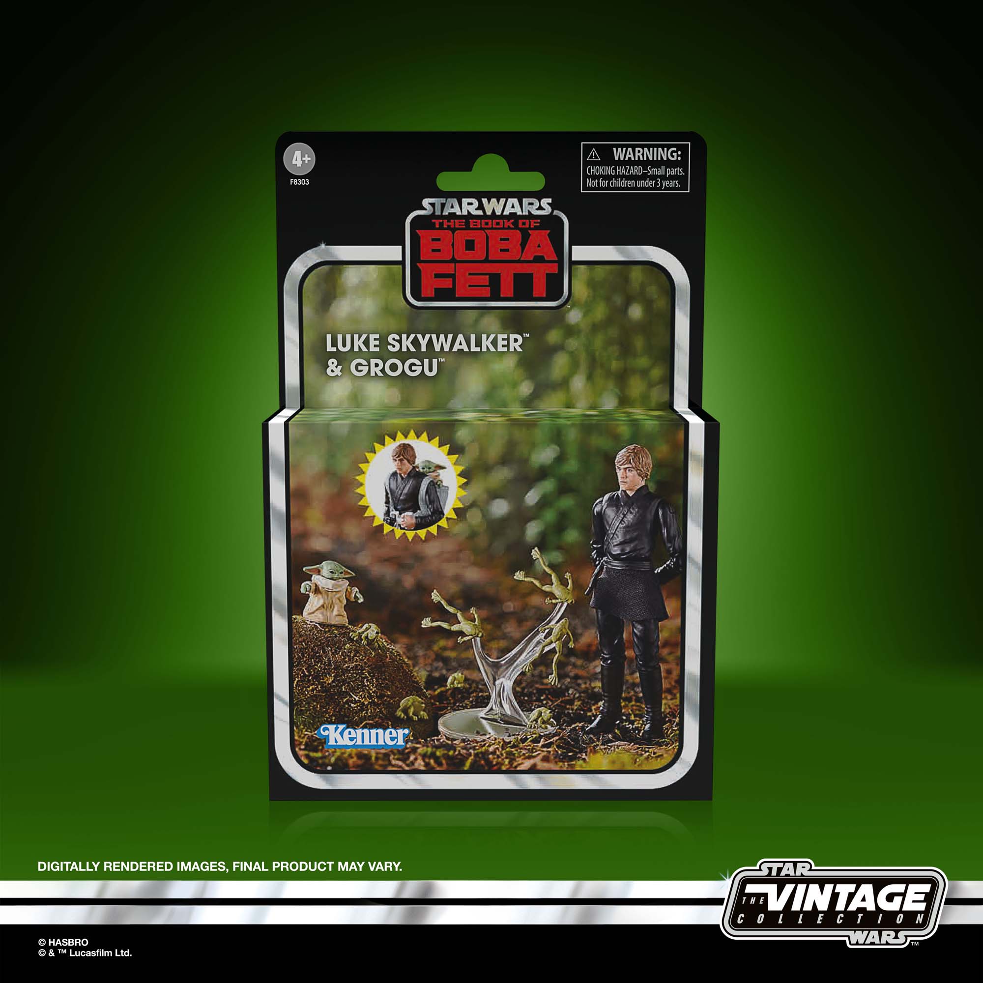 Star Wars The Vintage Collection Luke Skywalker & Grogu Figuren (9,5 cm) 2er-Pack F83035L0 5010996134288
