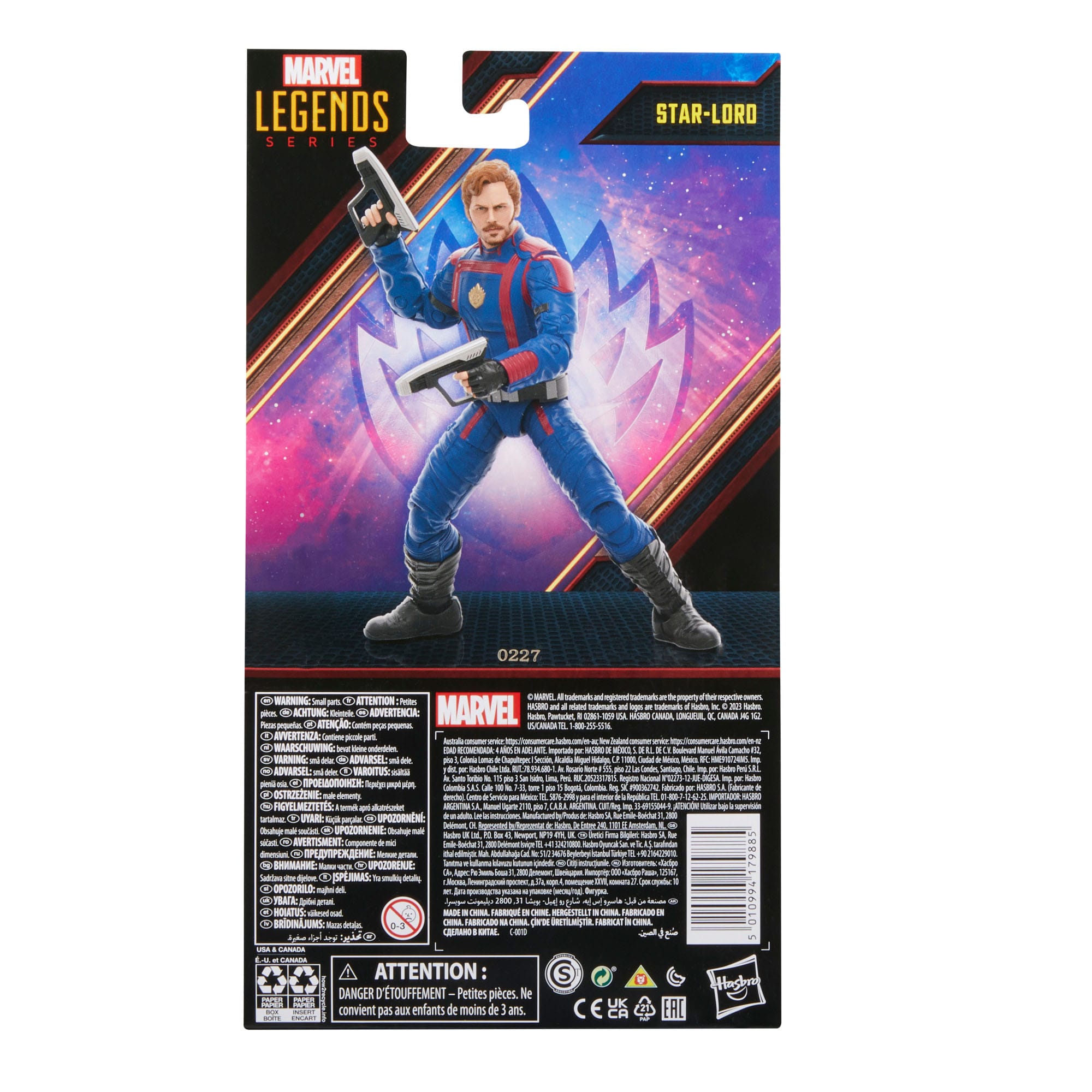 Guardians of the Galaxy Comics Marvel Legends Actionfigur Star-Lord 15 cm HASF6602 5010994179885