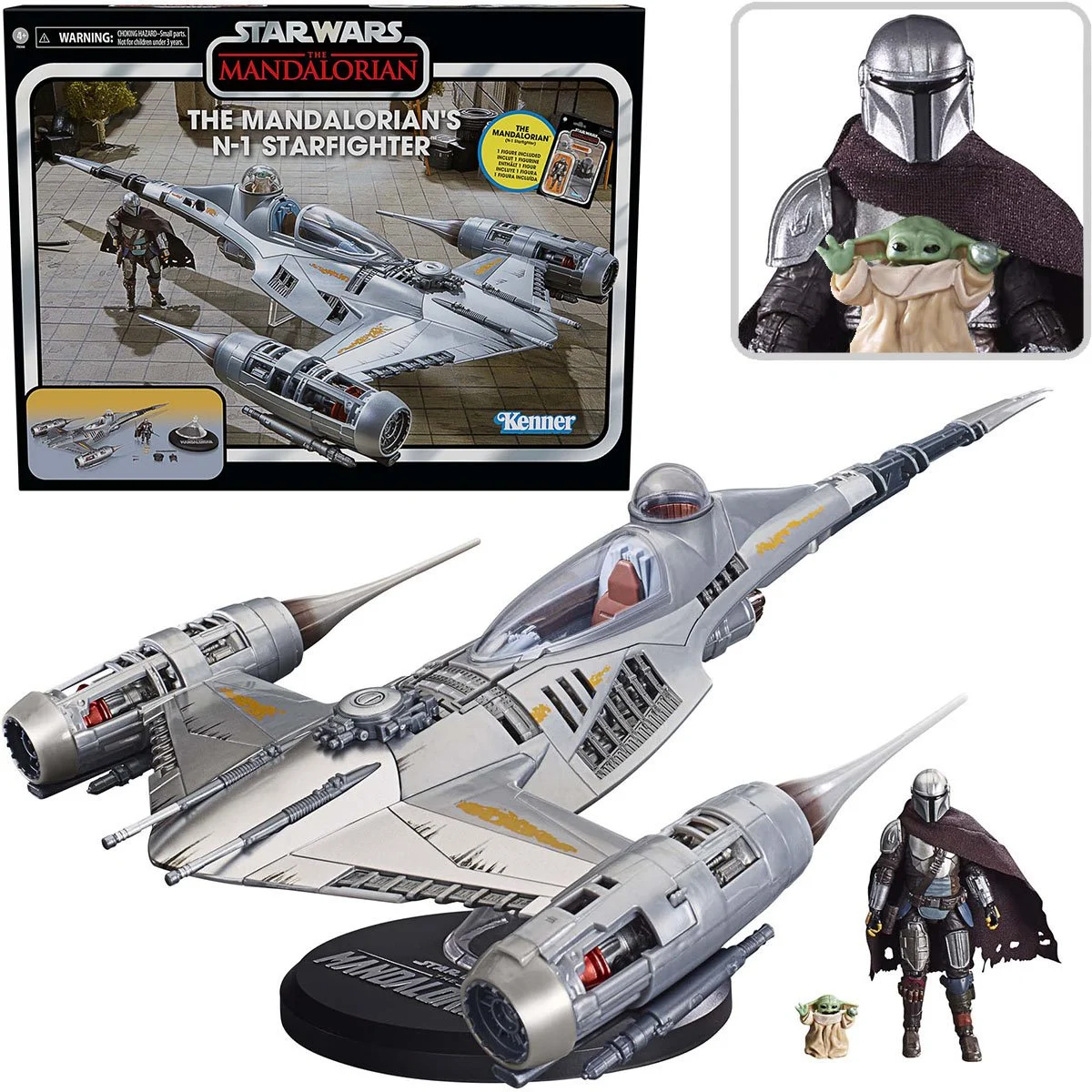 Star Wars The Vintage Collection The Mandalorian’s N-1 Starfighter Vehicle HSF8366 5010996169785