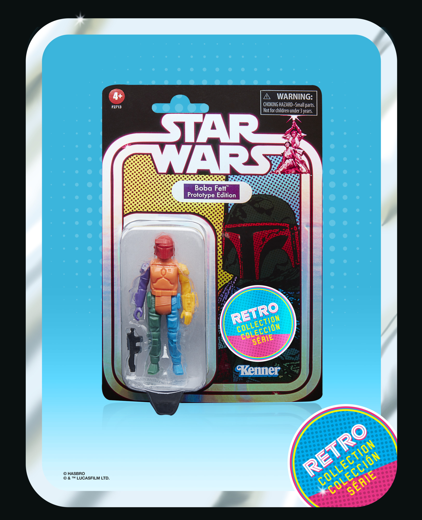 Import!!! Star Wars Retro Collection Boba Fett Prototype Edition F27135L00 5010993867028