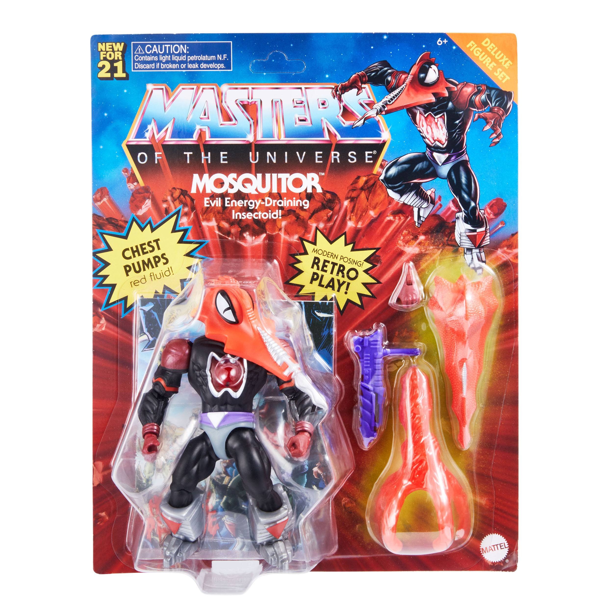 ACHTUNG AUSPACKER Masters of the Universe Deluxe Actionfigur 2021 Mosquitor 14 cm MATTGYY33 887961982763