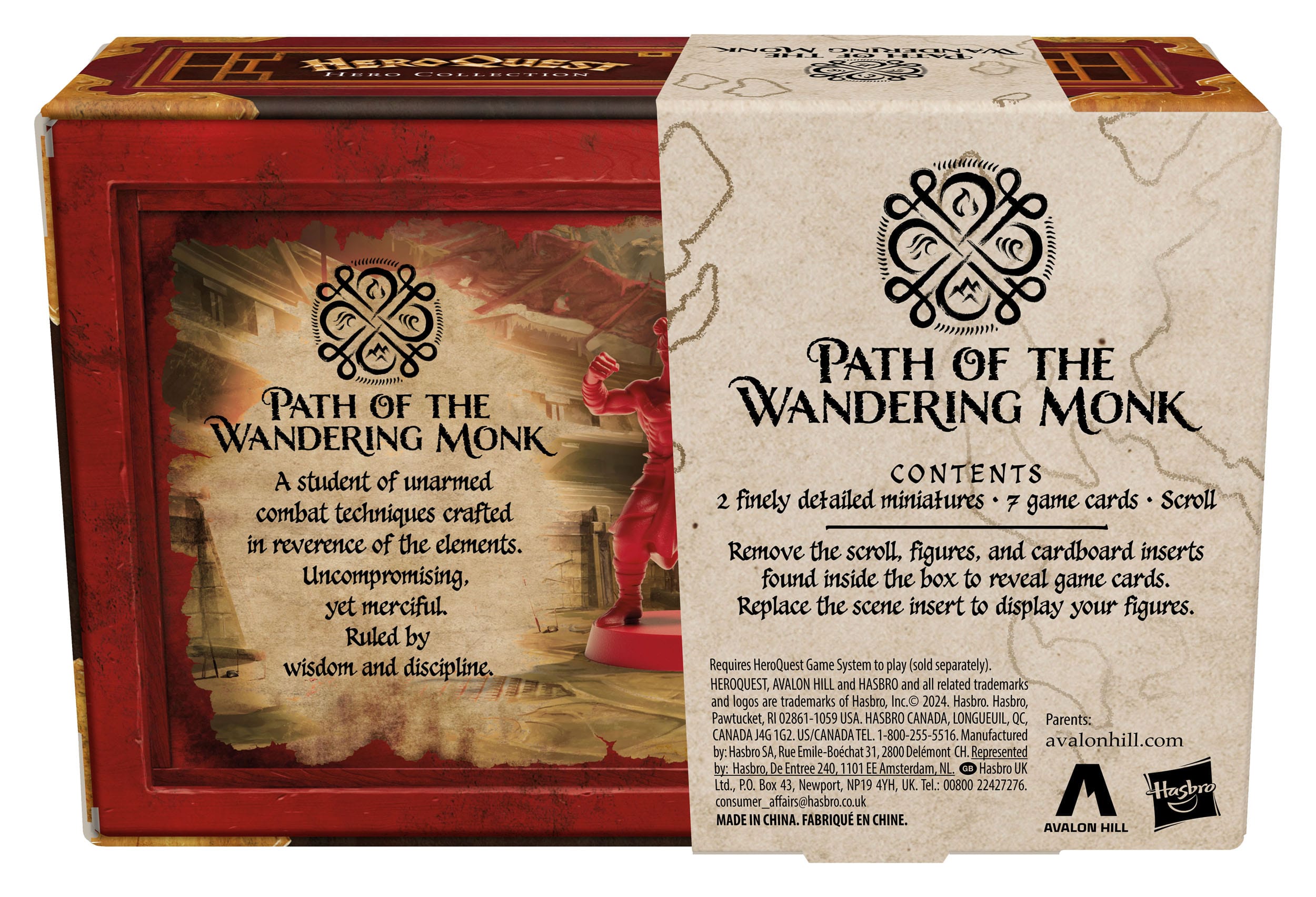 HeroQuest Hero Collection Miniaturen Path of the Wandering Monk *Englische Version* HASF9527UU00 5010996213365
