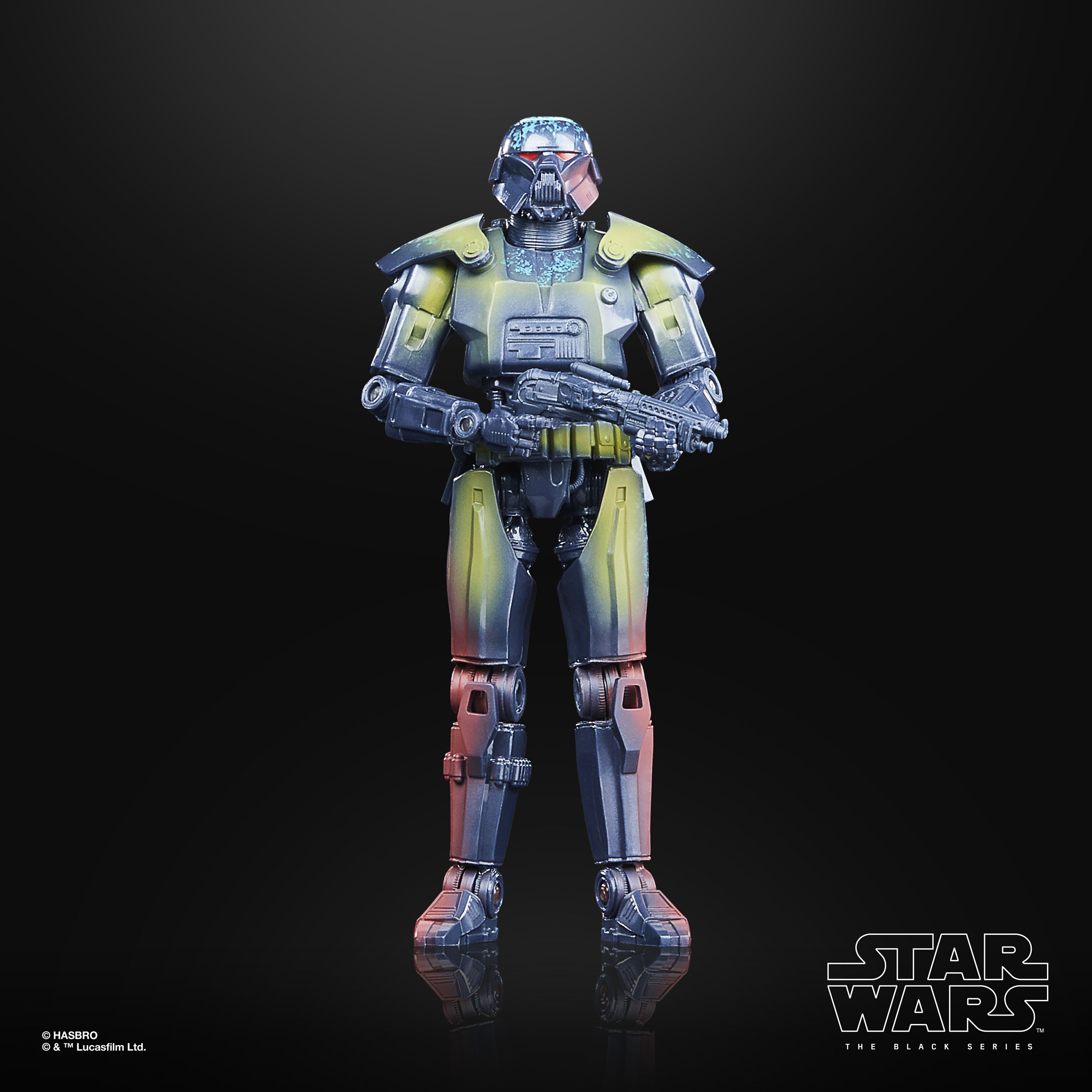 VP beschädigt!!!Star Wars: The Mandalorian Black Series Credit Collection Actionfigur Dark Trooper 15 cm HASF5541 5010993962556