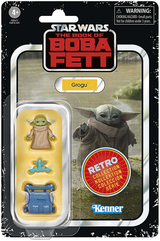Star Wars Retro Collection The Book of Boba Fett Grogu 9,5cm  5010996183347
