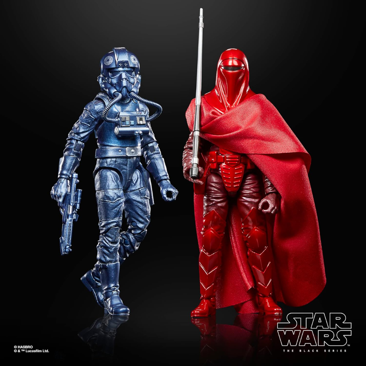 Star Wars The Black Series Carbonized Edition  - Emperor Guard & TIE Pilot - 2-Pack  15cm Pack F70115S0 5010996108500