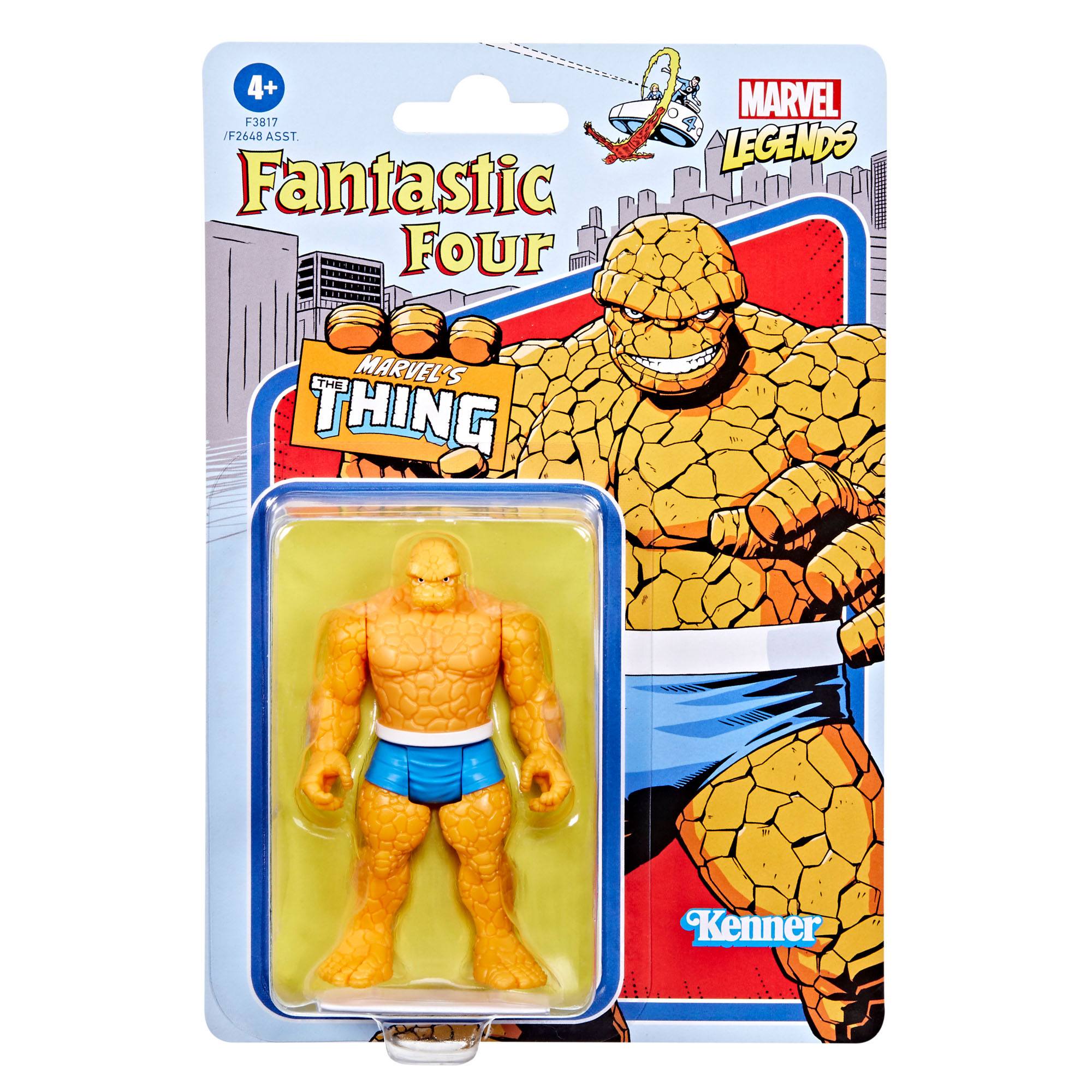 Fantastic Four Marvel Legends Retro Collection Actionfigur 2022 Marvel's The Thing 10 cm F38175L00 5010993954551