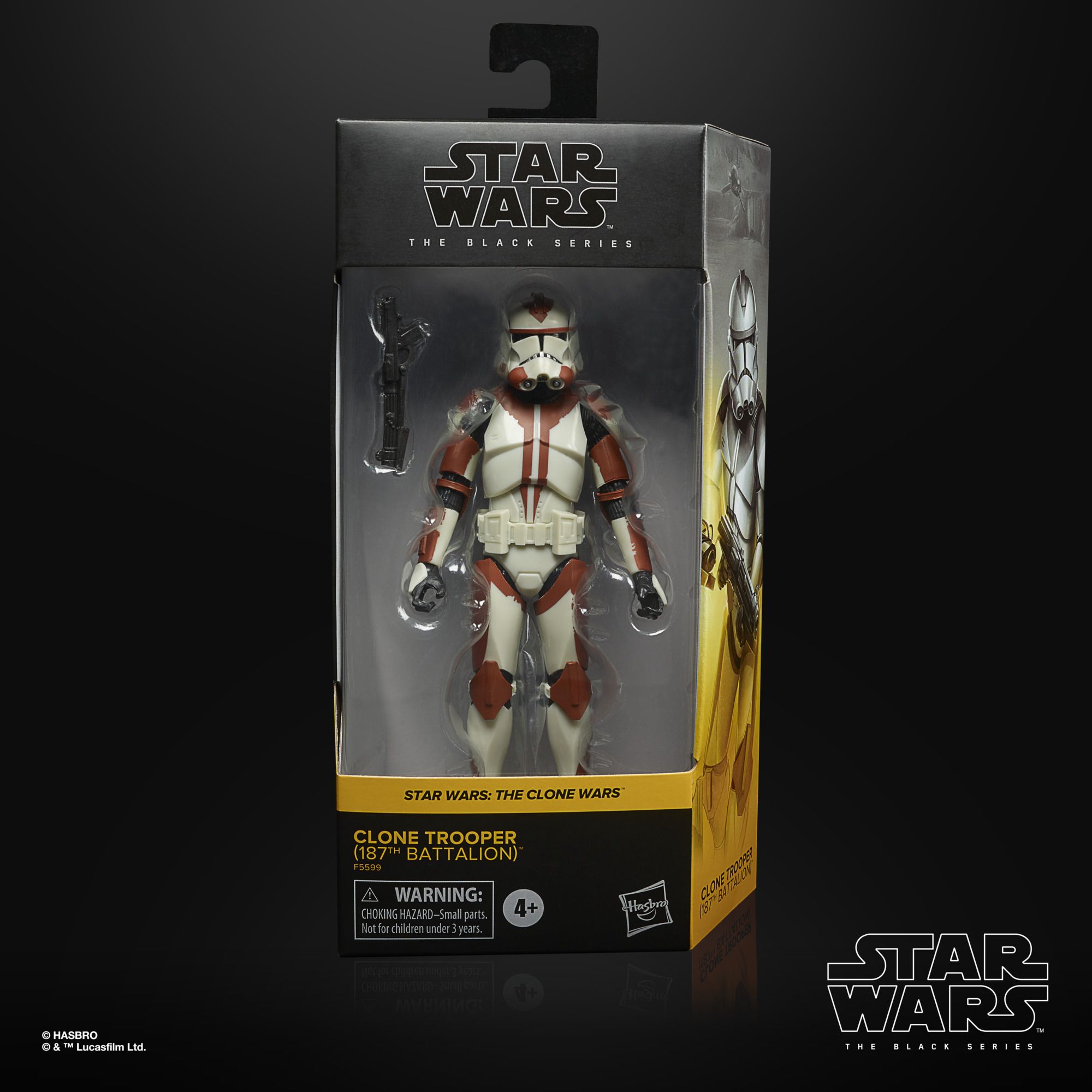 VP leicht beschädigt!!! Star Wars The Black Series Actionfigur Clone Trooper (187th Battalion)  F55995L0 5010994141691